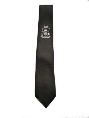 ALVA ACADEMY CRESTED TIE