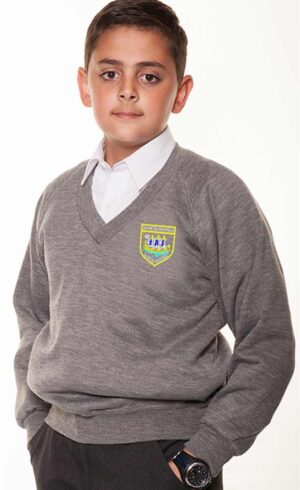 HOLY FAMILY VEE SWEAT