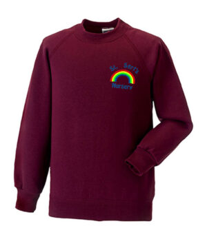 ST SERFS NURSERY CREW SWEAT