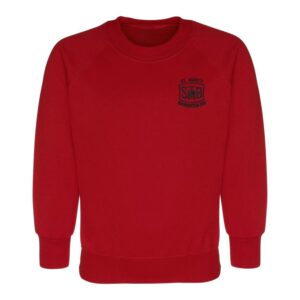 ST MARYS BBURN CREW SWEAT
