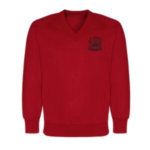 ST MARYS BBURN VEE SWEAT