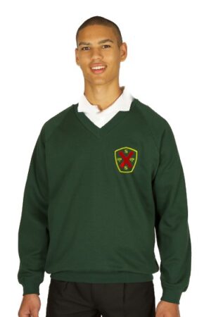 ST PATS VEE SWEAT