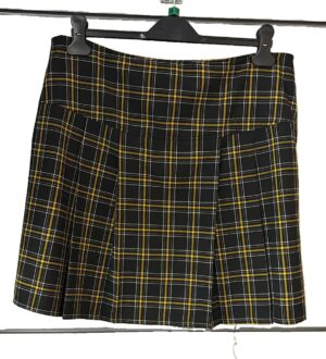 UDDINGSTON GRAMMAR KILT SKIRT